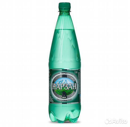 Минеральная вода Нарзан газированная 1л