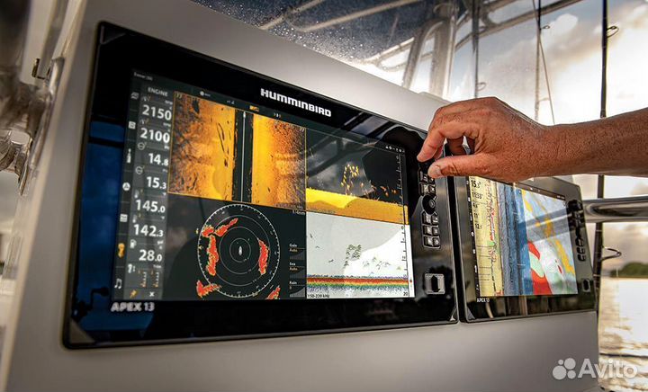 Эхолот Humminbird apex 16 msi +