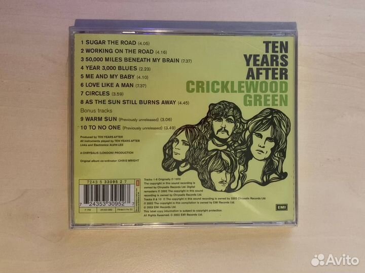 Ten Years After - Cricklewood Green CD