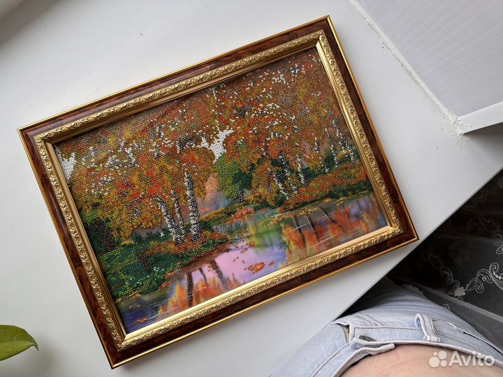 Картины вышитые бисером