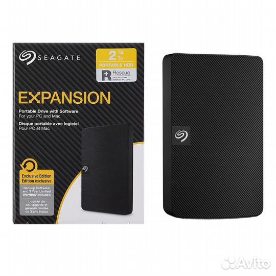 Внешний жесткий диск Seagate Expansion 2 тб HDD