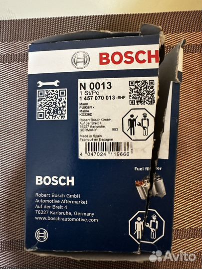 Топливный фильтр Volkswagen Touran