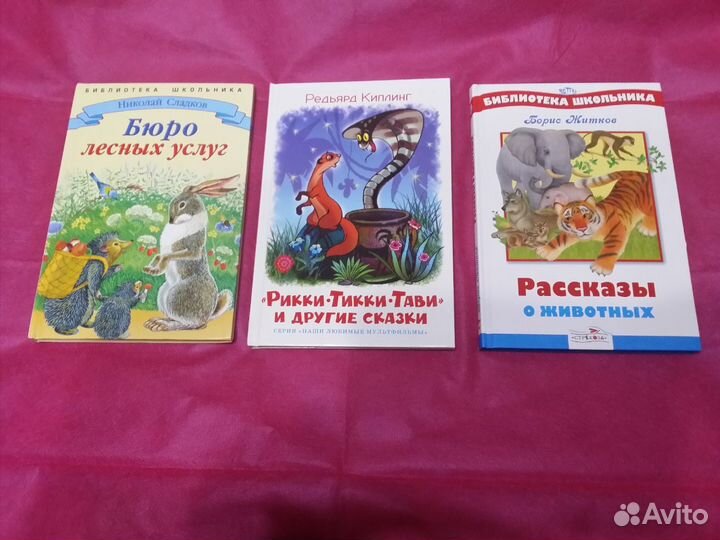 Книги для дошкольного и младшего школьного возраст