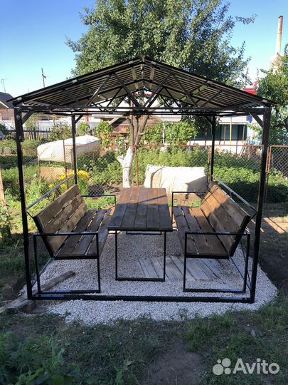 Стол лавочка комплект