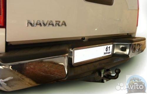 Фаркоп тсу Навара nissan navara Double Cab (D40)