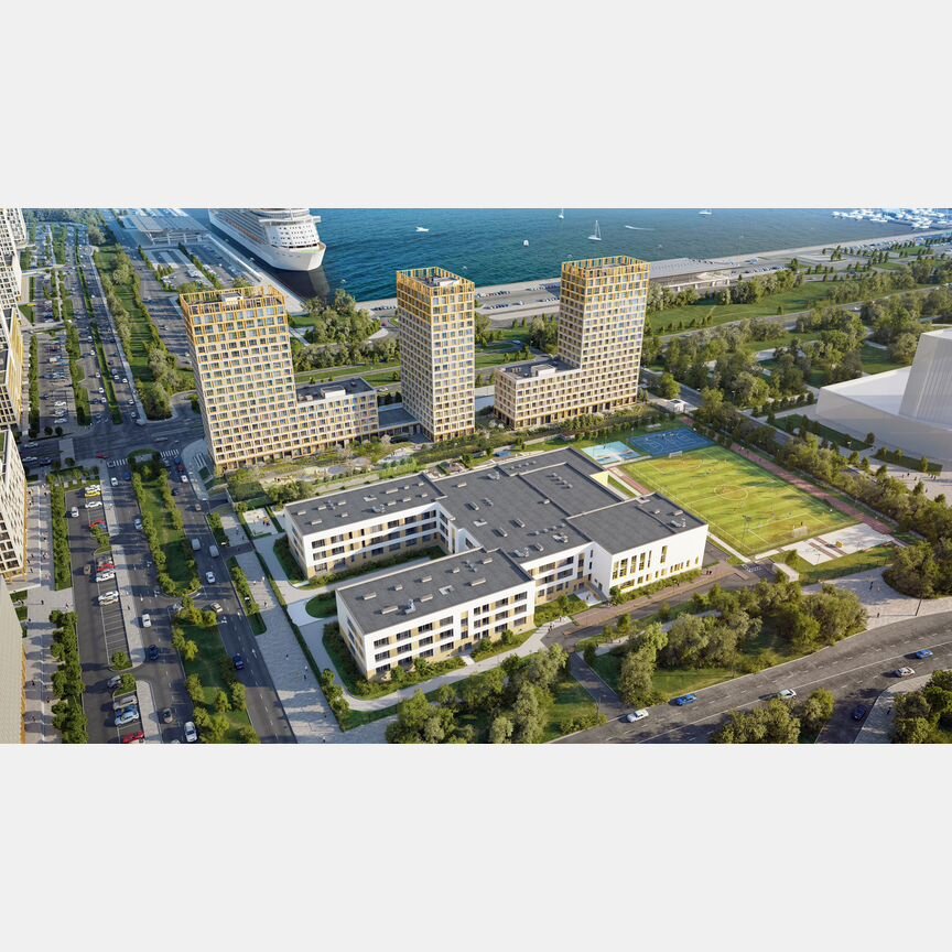 2-к. квартира, 69 м², 17/18 эт.