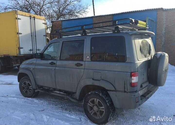 Багажник экспедиционный УАЗ 3163 Патриот с сеткой