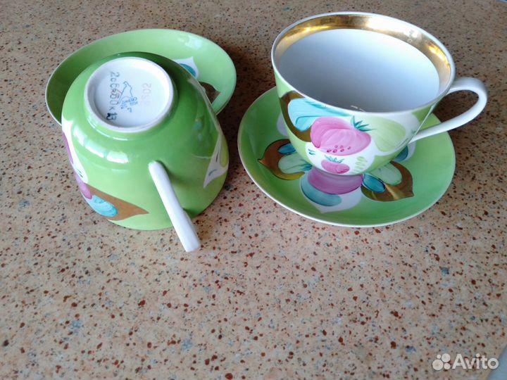 Чайные пары гиганты Дулево