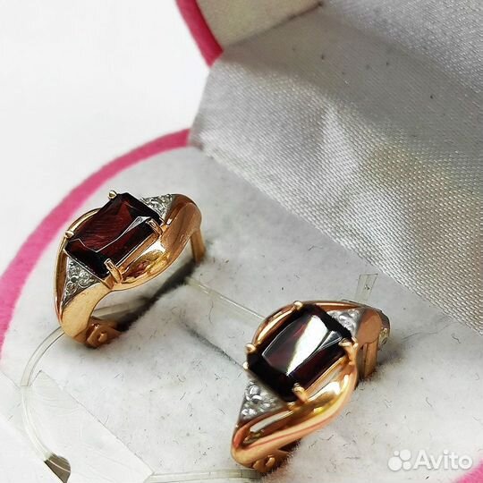 Серьги золотые (арт 86429) Д15