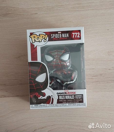 Funko pop: spider man Miles Morales 772