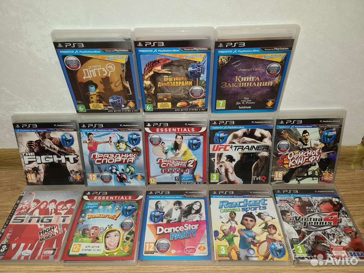 PS 3 диски Лицензия (игры дополнены 22.08.23)