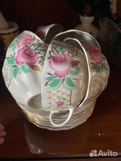 Чайный сервиз лфз СССР 70гг