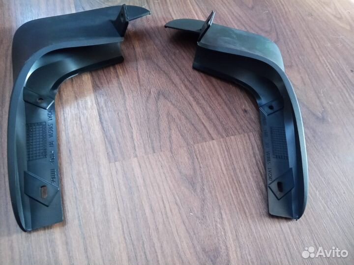 Комплект передних брызговиков kia spectra