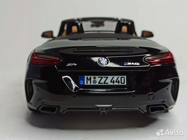 Bmw Z4 2019 Black 1:18 Norev