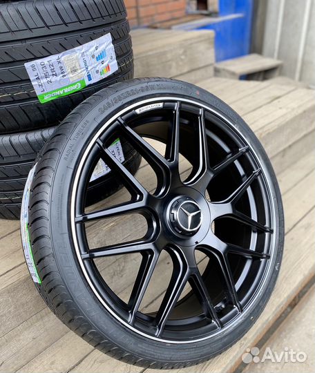 Новые колеса R21 Mercedes S222 Разноширокие