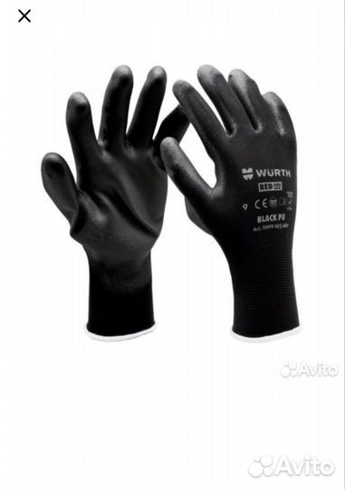 Перчатки защитные обливные