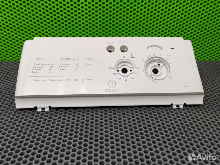 Накладка панели управления infesit WIT 60