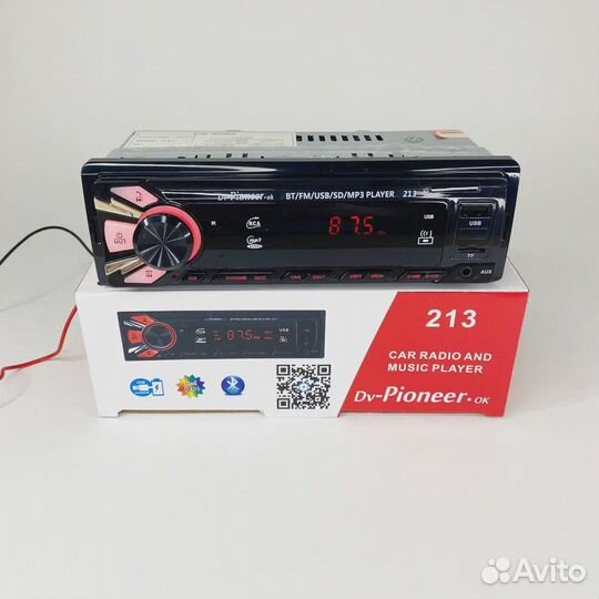 Автомагнитола с блютуз новая