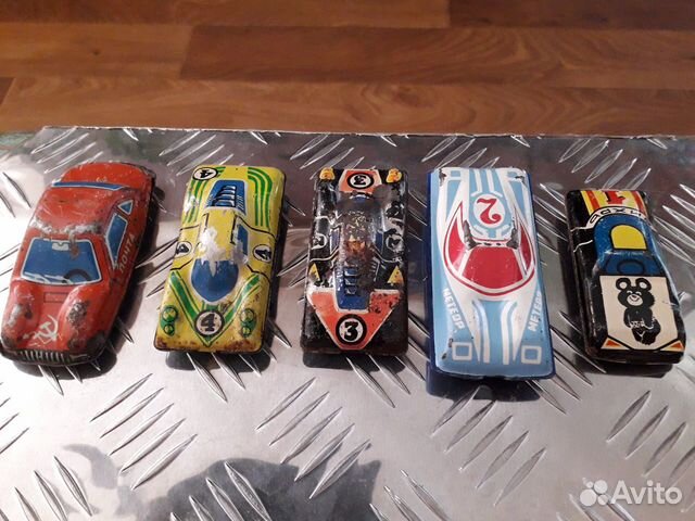 Жестяные машинки СССР