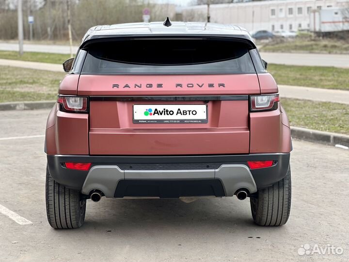 Land Rover Range Rover Evoque 2.0 AT, 2018, 133 800 км