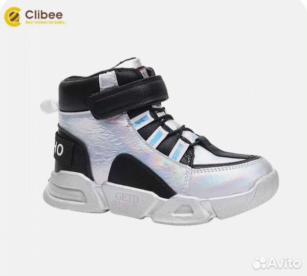 Кроссовки/ботинки на флисе, демисезонные