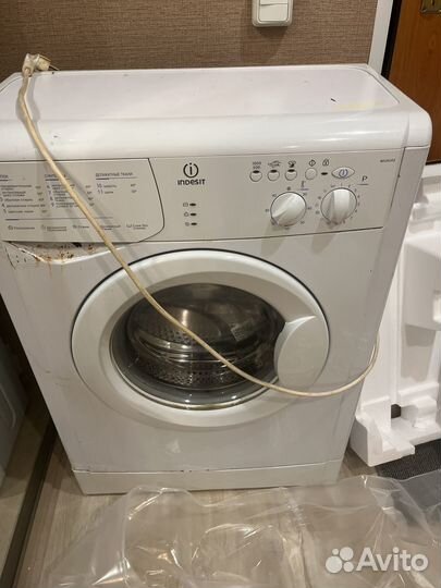 Стиральная машина indesit на запчасти
