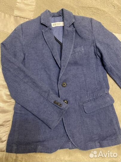 Пиджак для мальчика 128