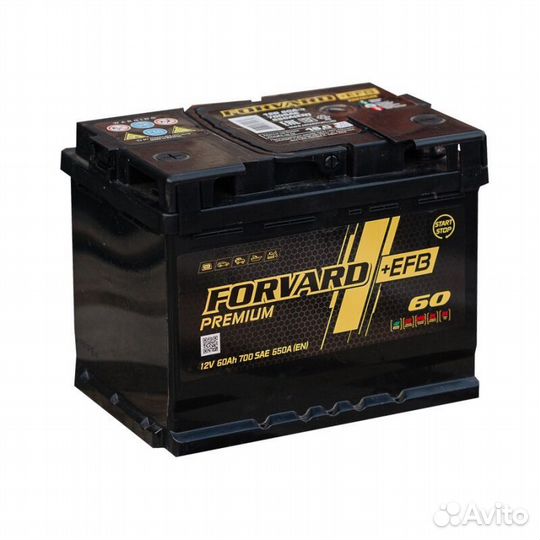 Аккумуляторы forvard - asia EFB