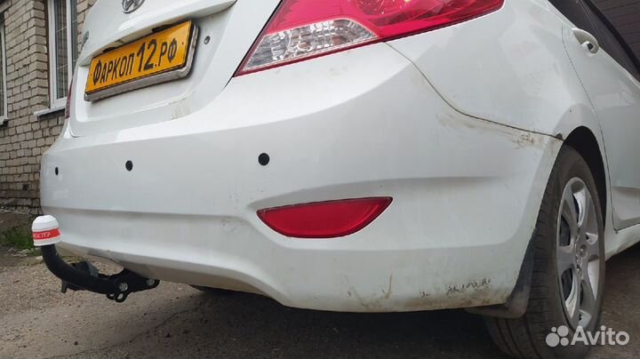 Фаркоп для Hyundai Solaris Хёндай Солярис седан