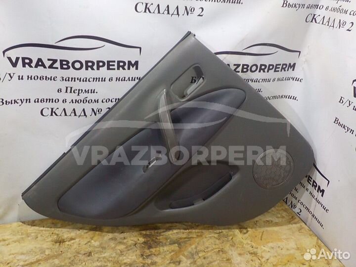 Обшивка двери задней левой (дверная карта) Chery T