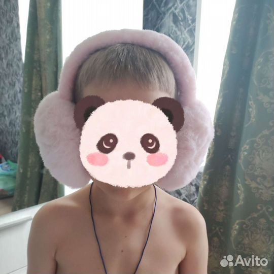 Меховые наушники