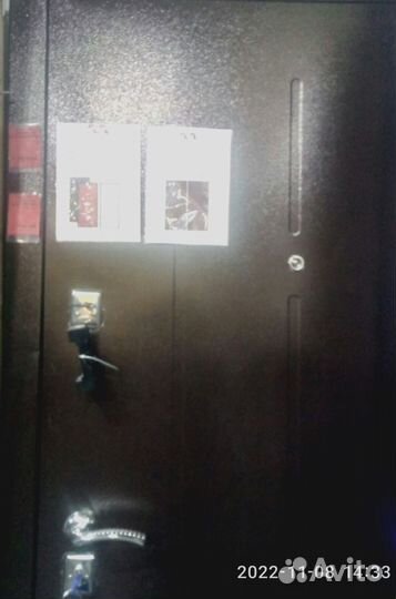 Дверь входная Стройгост 7-2 белый клен