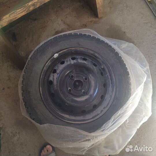 R15 Cordiant Snow Cross 195/60, PCD 4x114.3 DIA 56.5