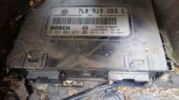 Блок управления парктрониками VW Touareg