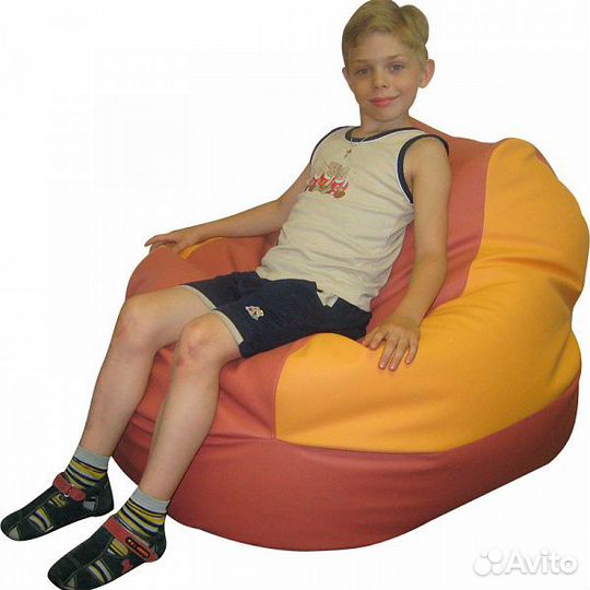 Мягкий игровой детский пуф 60х70 см