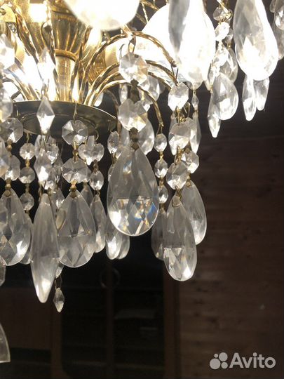 Хрустальная люстра СССР