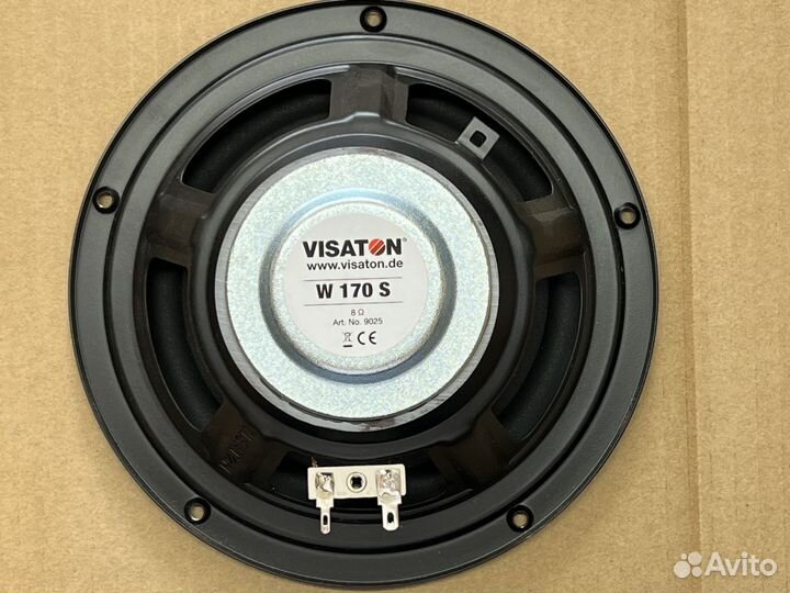 Динамики, катушки и конденсаторы Visaton Германия