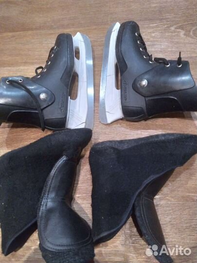 Коньки хоккейные Динамо 39размер