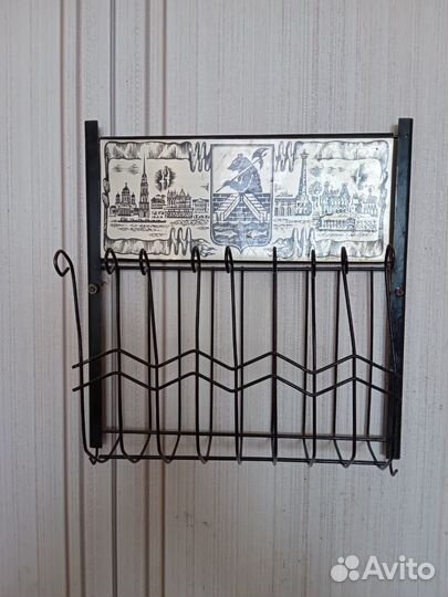 Газетница винтажная СССР и Картина