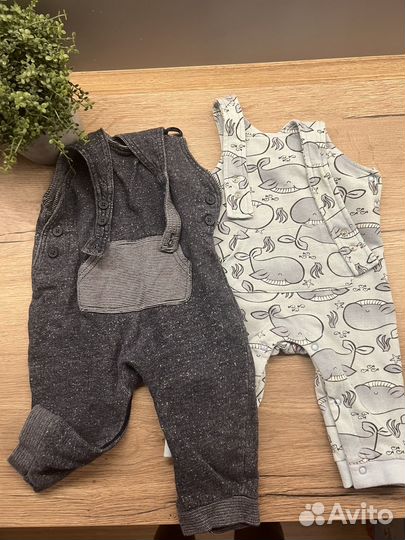 Вещи на мальчика с 0 до 6 мес пакетом