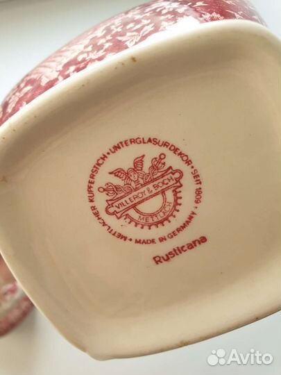 Villeroy Boch Чайник-Кофейник Rusticana,Германия