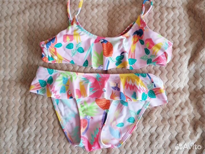 Купальник для девочки zara на 8,9 лет