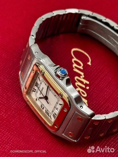 Cartier Santos Galbee Lady Quartz