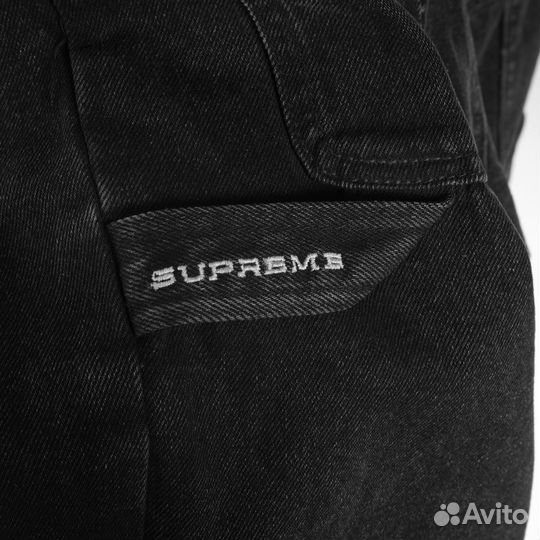 Шорты Nike x Supreme джинсовые