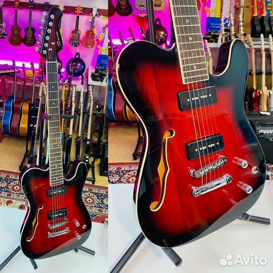 Полуакустическая гитара Caraya Новая