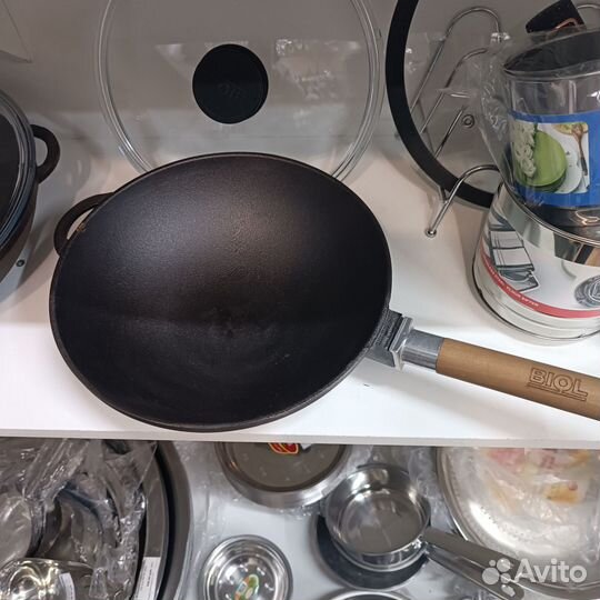 Чугунная сковорода жаровня