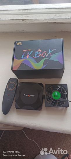 SMART tv приставка Transpeed W2