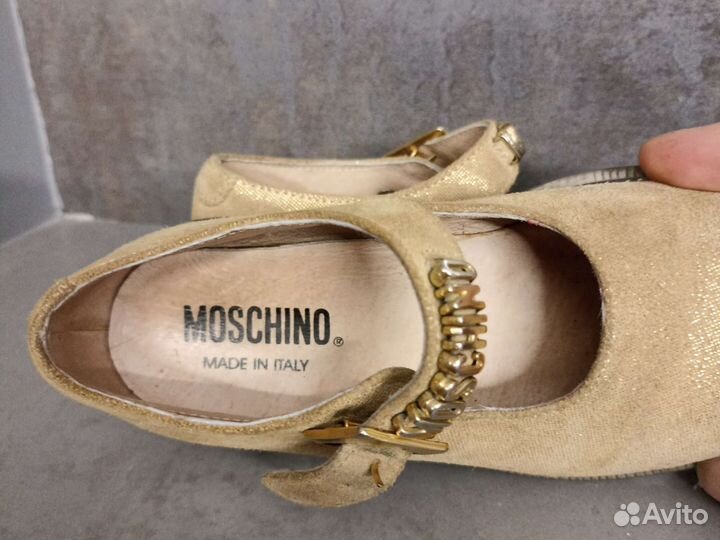 Moschino туфли для девочки