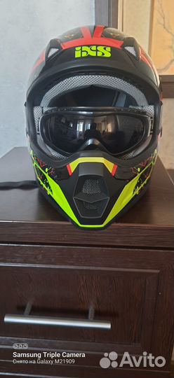 Кроссовый мото шлем IXS HX 274 (YH-AMX-623)