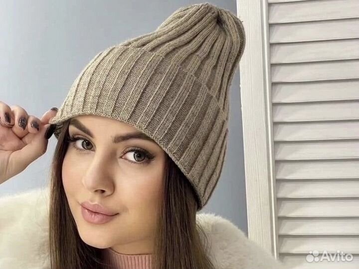 Шапка женская новая теплая